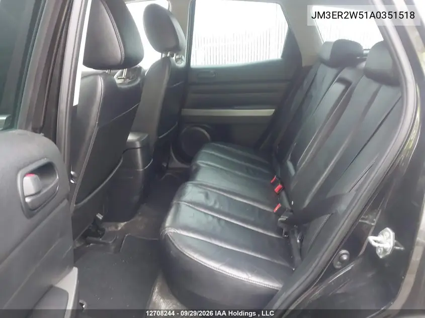 2010 MAZDA CX-7 VIN JM3ER2W51A0351518 — фото 8