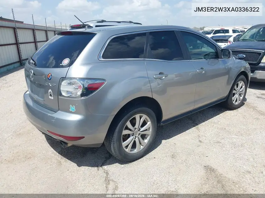 2010 MAZDA CX-7 VIN JM3ER2W3XA0336322 — фото 4