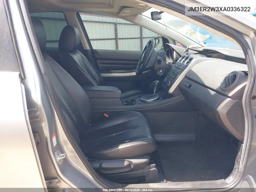 2010 MAZDA CX-7 VIN JM3ER2W3XA0336322 — фото 5