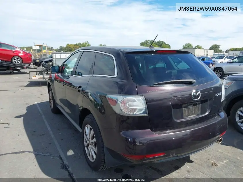 2010 MAZDA CX-7 VIN JM3ER2W59A0347054 — фото 3