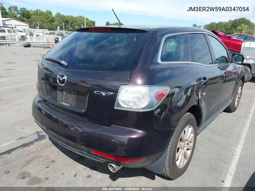 2010 MAZDA CX-7 VIN JM3ER2W59A0347054 — фото 4