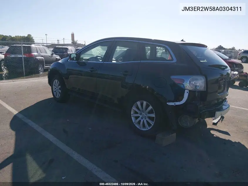 2010 MAZDA CX-7 VIN JM3ER2W58A0304311 — фото 3