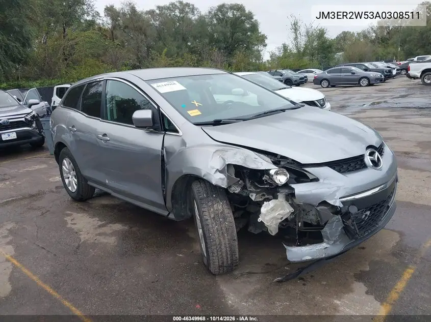 MAZDA CX-7 2010, VIN JM3ER2W53A0308511