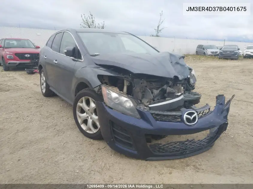 MAZDA CX-7 2011, VIN JM3ER4D37B0401675