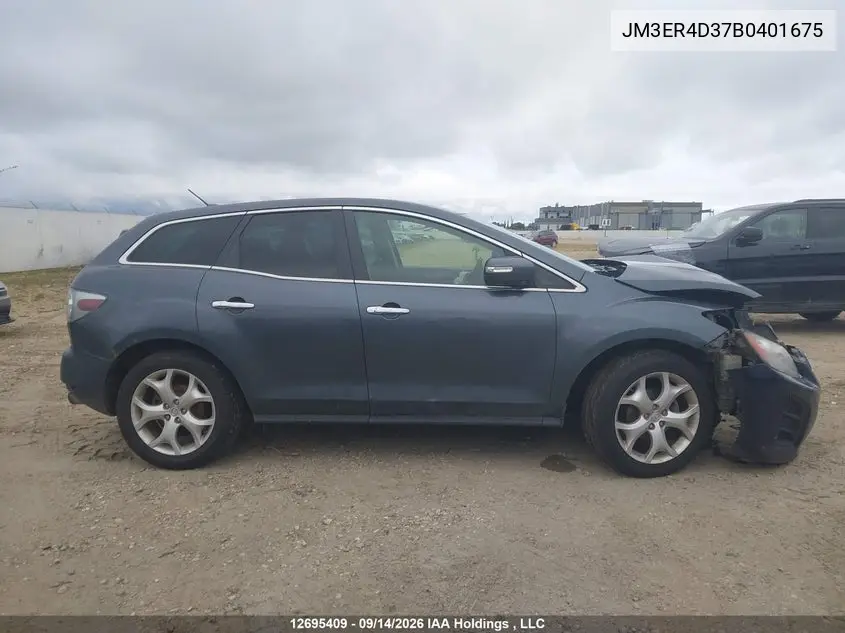 2011 MAZDA CX-7 VIN JM3ER4D37B0401675 — фото 13