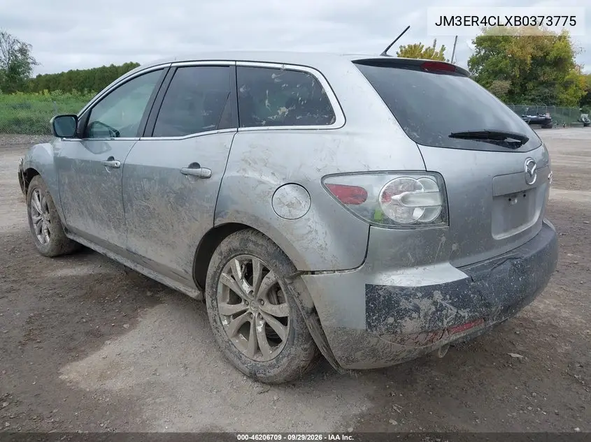 2011 MAZDA CX-7 VIN JM3ER4CLXB0373775 — фото 3