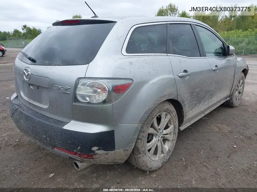 2011 MAZDA CX-7 VIN JM3ER4CLXB0373775 — фото 4