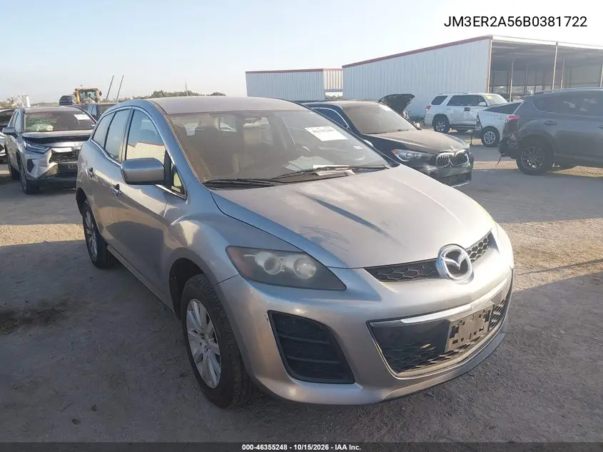 MAZDA CX-7 2011, VIN JM3ER2A56B0381722