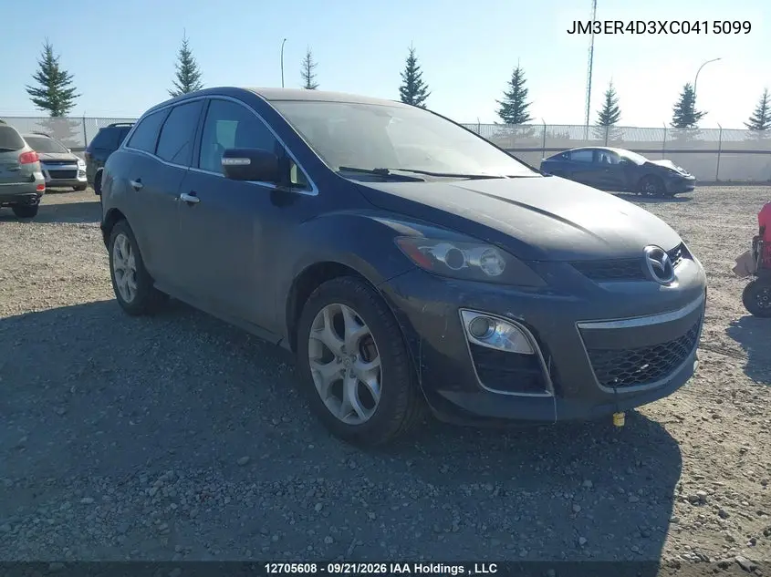 MAZDA CX-7 2012, VIN JM3ER4D3XC0415099