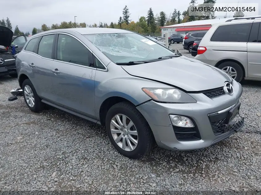MAZDA CX-7 2012, VIN JM3ER2AM2C0415454