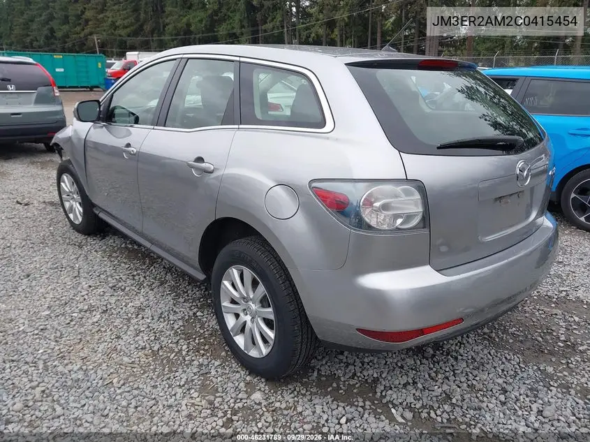 2012 MAZDA CX-7 VIN JM3ER2AM2C0415454 — фото 3