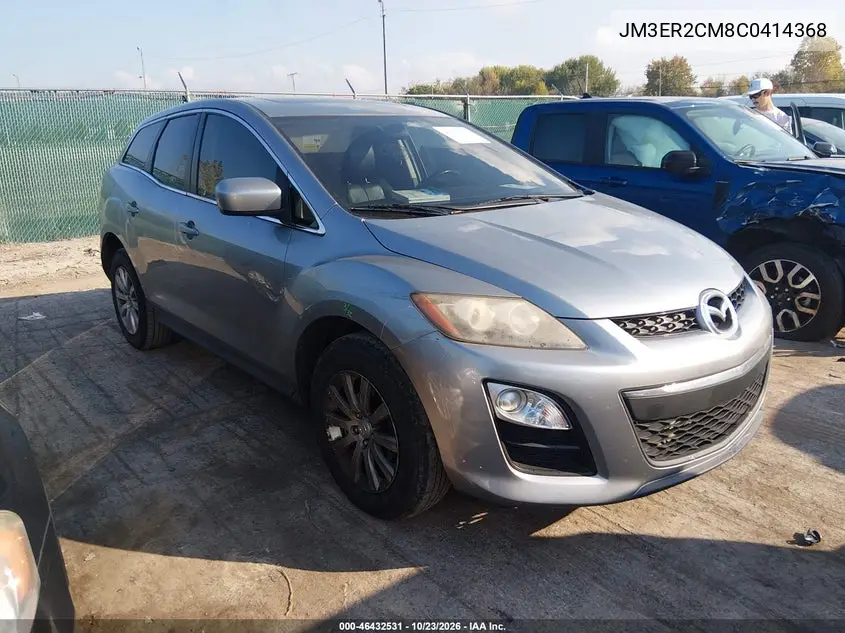 MAZDA CX-7 2012, VIN JM3ER2CM8C0414368
