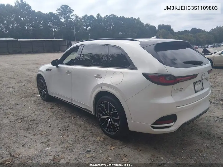 2025 MAZDA CX-70 VIN JM3KJEHC3S1109803 — фото 3