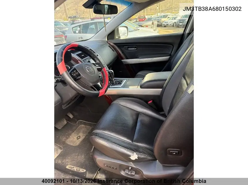 2008 MAZDA CX-9 VIN JM3TB38A680150302 — фото 10