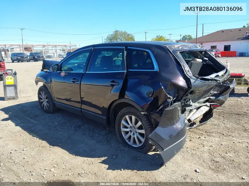 2008 MAZDA CX-9 VIN JM3TB28A080136096 — фото 3