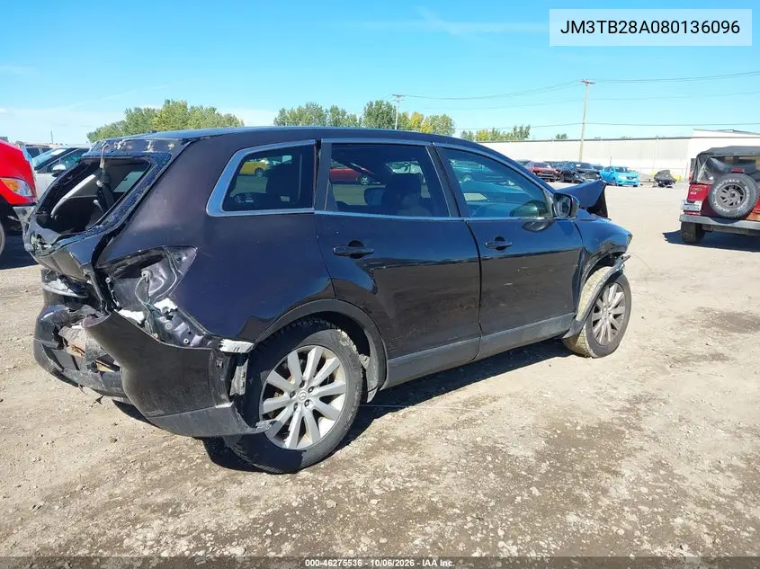2008 MAZDA CX-9 VIN JM3TB28A080136096 — фото 4