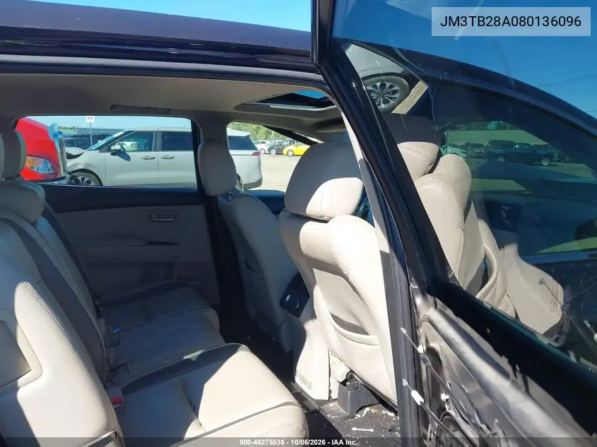 2008 MAZDA CX-9 VIN JM3TB28A080136096 — фото 8
