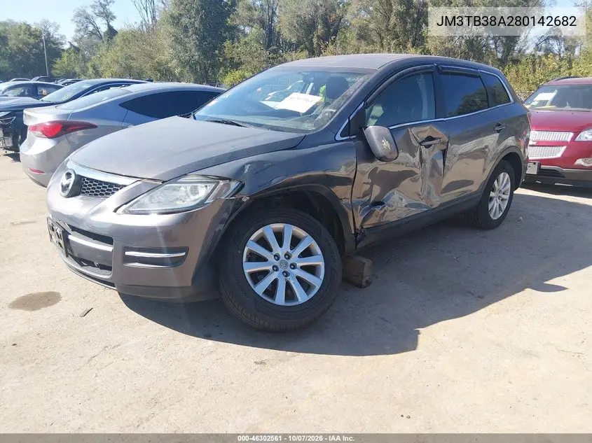 2008 MAZDA CX-9 VIN JM3TB38A280142682 — фото 2