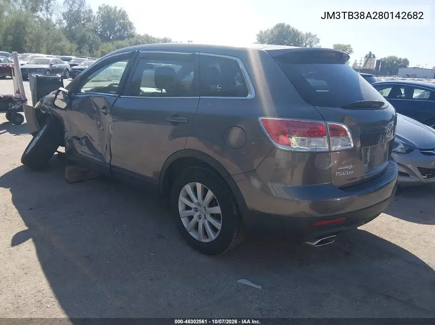 2008 MAZDA CX-9 VIN JM3TB38A280142682 — фото 3