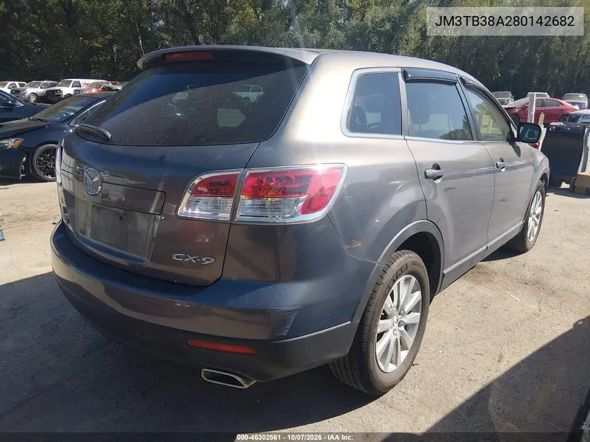 2008 MAZDA CX-9 VIN JM3TB38A280142682 — фото 4