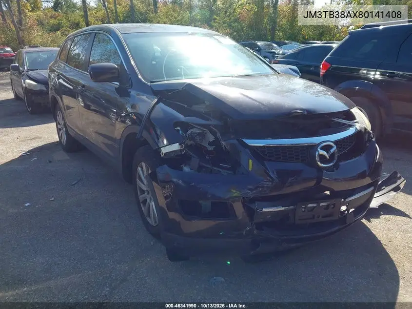 MAZDA CX-9 2008, VIN JM3TB38AX80141408