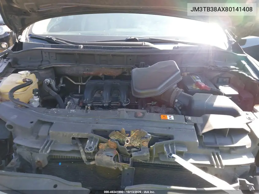 2008 MAZDA CX-9 VIN JM3TB38AX80141408 — фото 10