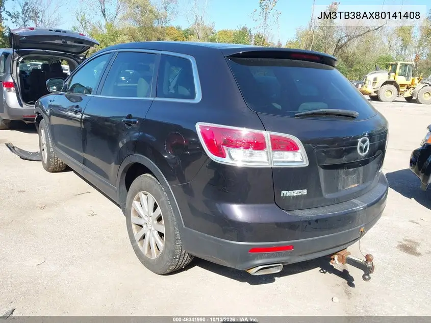 2008 MAZDA CX-9 VIN JM3TB38AX80141408 — фото 3