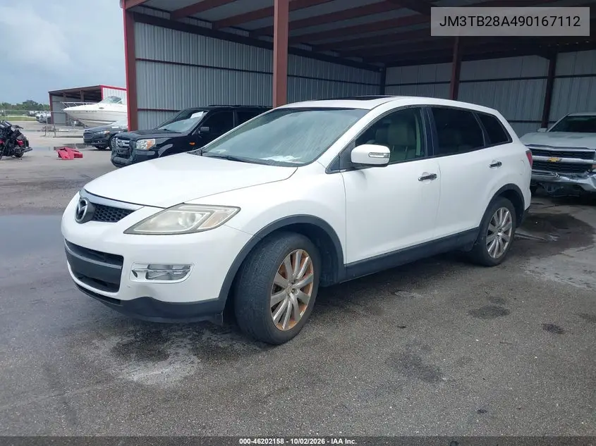 2009 MAZDA CX-9 VIN JM3TB28A490167112 — фото 2