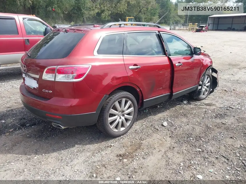 2009 MAZDA CX-9 VIN JM3TB38V690165211 — фото 4