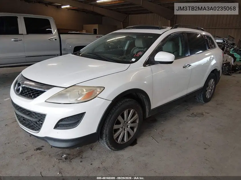2010 MAZDA CX-9 VIN JM3TB2MA3A0235068 — фото 2