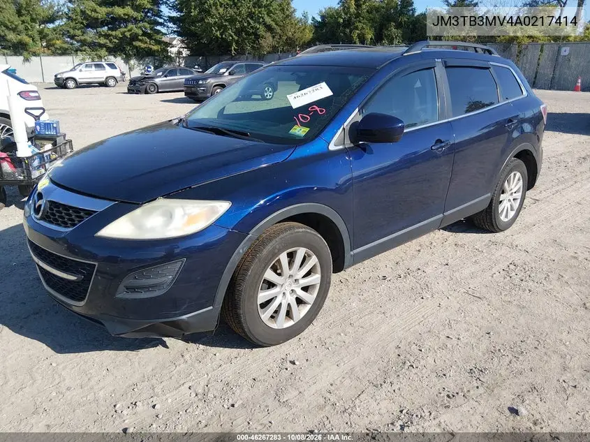 2010 MAZDA CX-9 VIN JM3TB3MV4A0217414 — фото 2