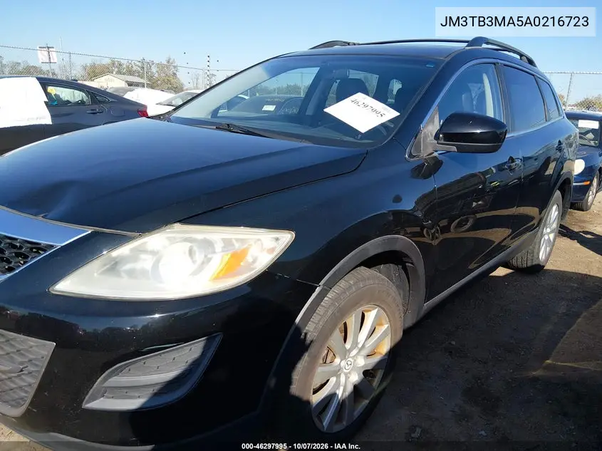 2010 MAZDA CX-9 VIN JM3TB3MA5A0216723 — фото 2