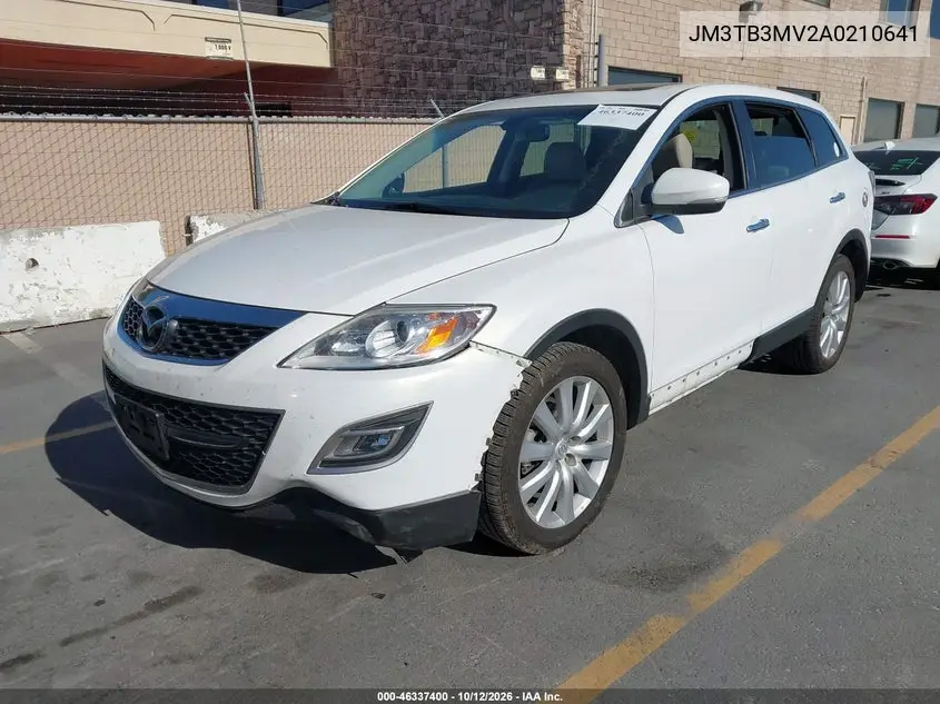 2010 MAZDA CX-9 VIN JM3TB3MV2A0210641 — фото 2