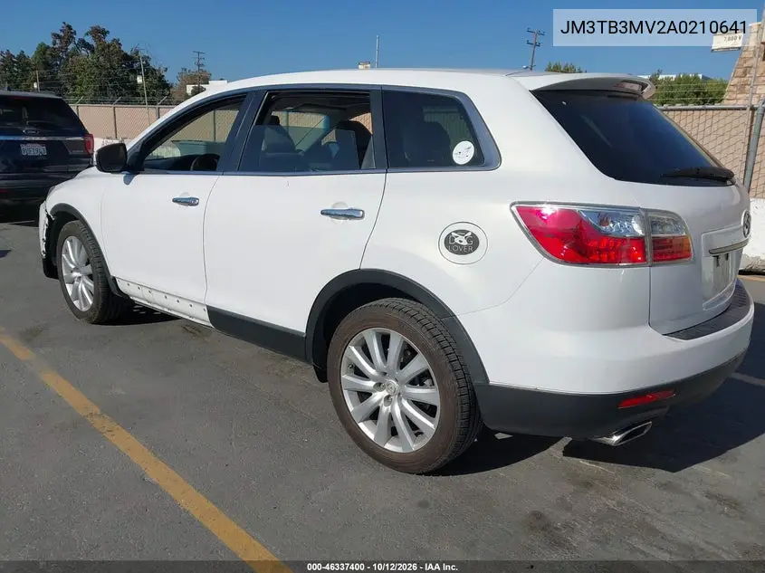 2010 MAZDA CX-9 VIN JM3TB3MV2A0210641 — фото 3