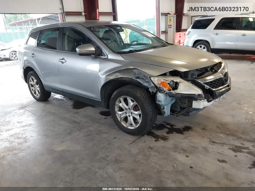 MAZDA CX-9 2011, VIN JM3TB3CA6B0323170