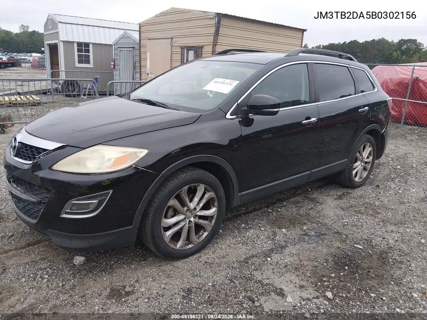2011 MAZDA CX-9 VIN JM3TB2DA5B0302156 — фото 2