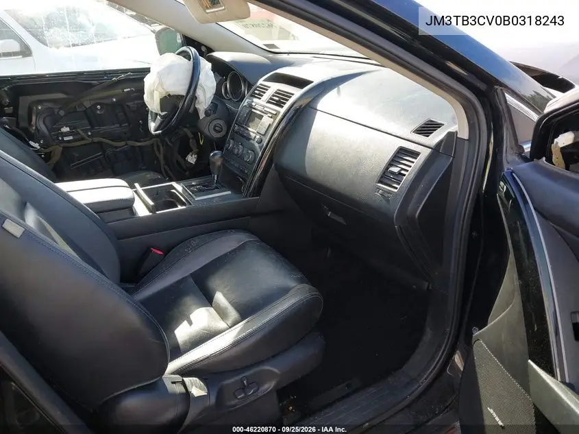 2011 MAZDA CX-9 VIN JM3TB3CV0B0318243 — фото 5