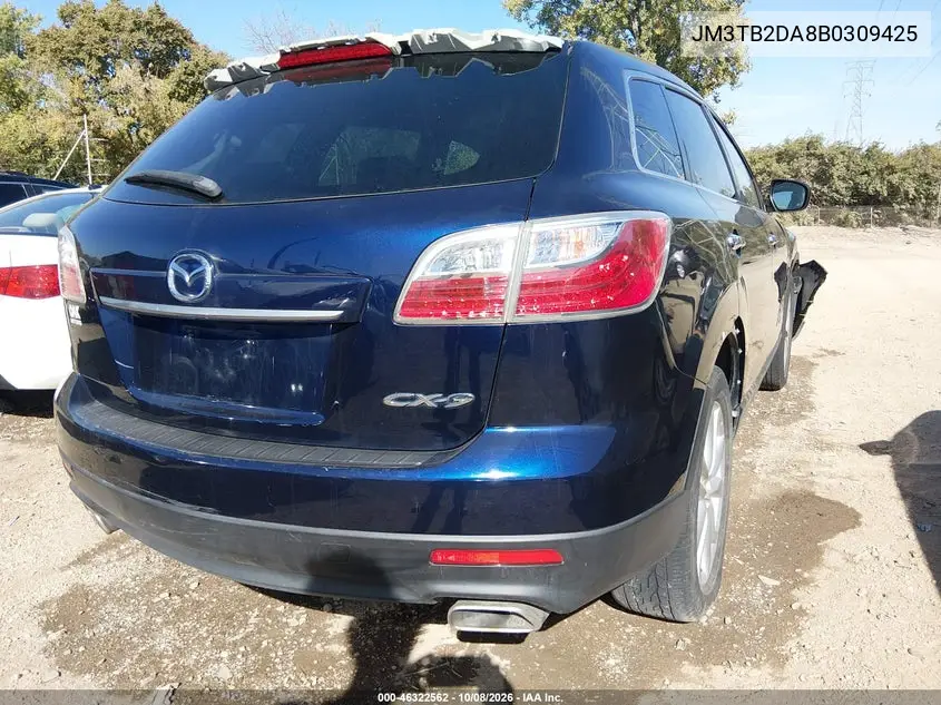 2011 MAZDA CX-9 VIN JM3TB2DA8B0309425 — фото 4