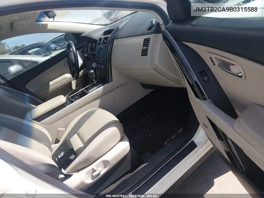 2011 MAZDA CX-9 VIN JM3TB2CA9B0315588 — фото 5