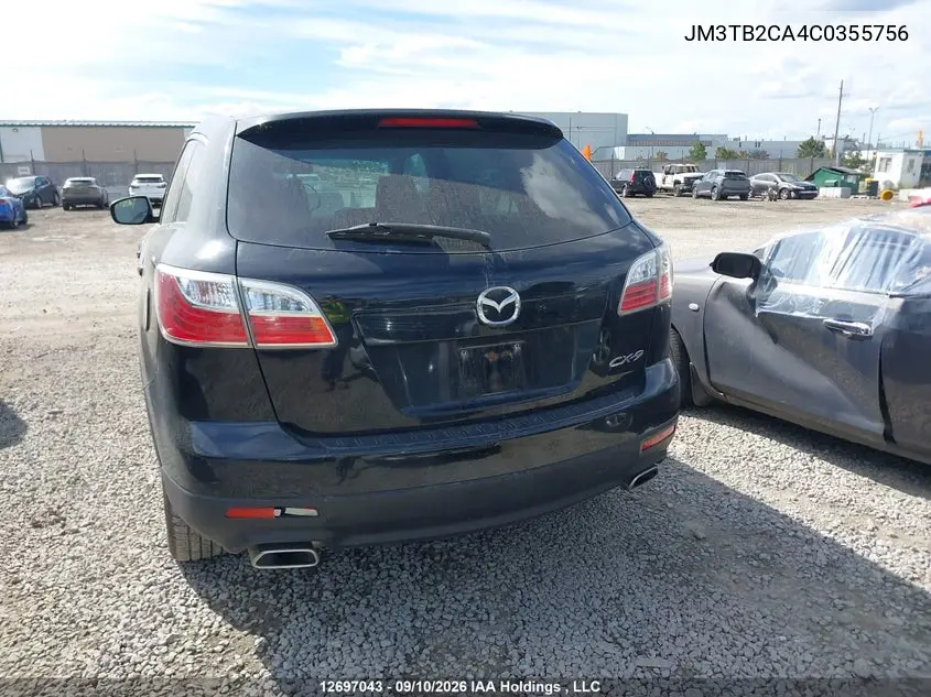 2012 MAZDA CX-9 VIN JM3TB2CA4C0355756 — фото 16
