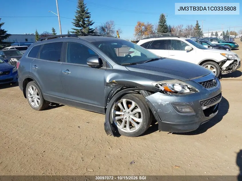 MAZDA CX-9 2012, VIN JM3TB3DA1C0335808