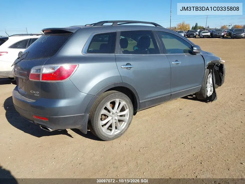 2012 MAZDA CX-9 VIN JM3TB3DA1C0335808 — фото 4