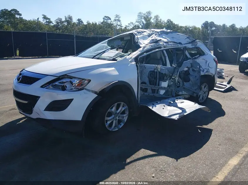 2012 MAZDA CX-9 VIN JM3TB3CA5C0348112 — фото 3