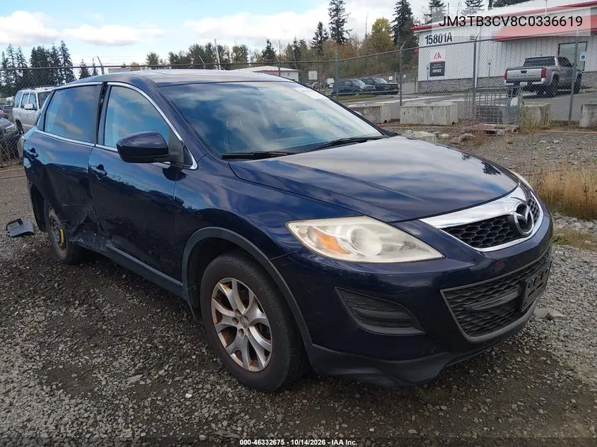 MAZDA CX-9 2012, VIN JM3TB3CV8C0336619