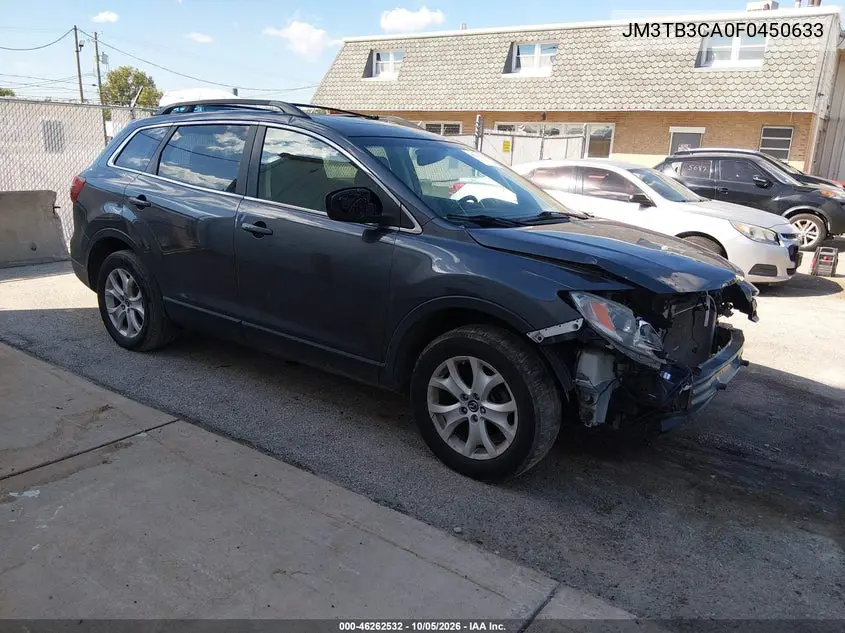 MAZDA CX-9 2015, VIN JM3TB3CA0F0450633