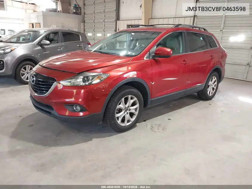 2015 MAZDA CX-9 VIN JM3TB3CV8F0463598 — фото 2