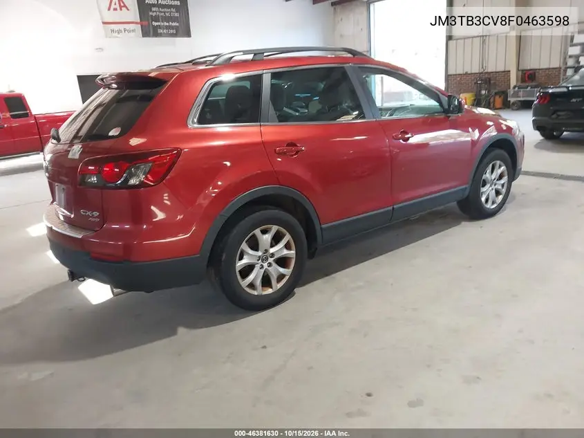 2015 MAZDA CX-9 VIN JM3TB3CV8F0463598 — фото 4