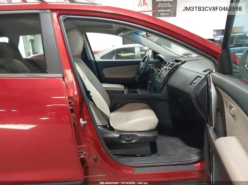 2015 MAZDA CX-9 VIN JM3TB3CV8F0463598 — фото 5