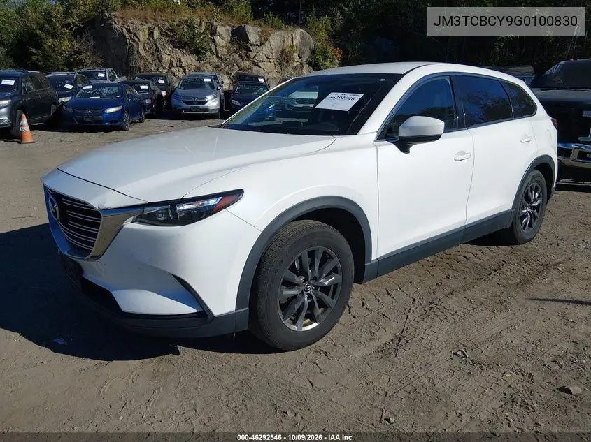 2016 MAZDA CX-9 VIN JM3TCBCY9G0100830 — фото 2
