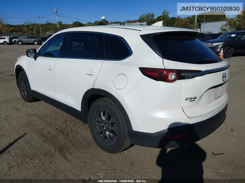 2016 MAZDA CX-9 VIN JM3TCBCY9G0100830 — фото 3